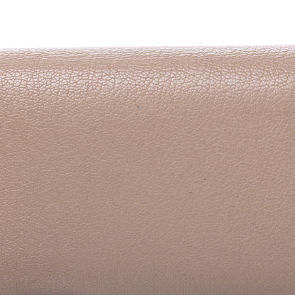 Balenciaga Chevre Gold Metallic Edge Hardware Money Wallet Rose de Sables 6 of 15