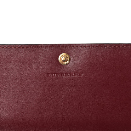 Burberry Grainy Calfskin Tri-Fold Wallet Tan 6 of 11