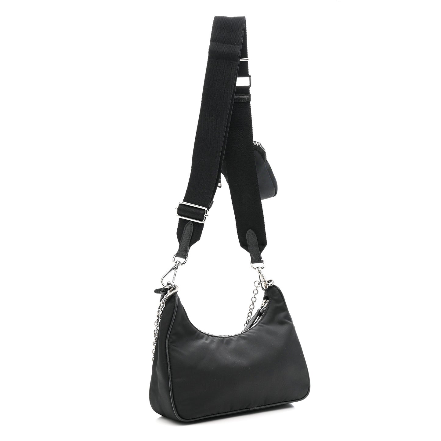 Nylon Re-Edition 2005 Shoulder Bag Black