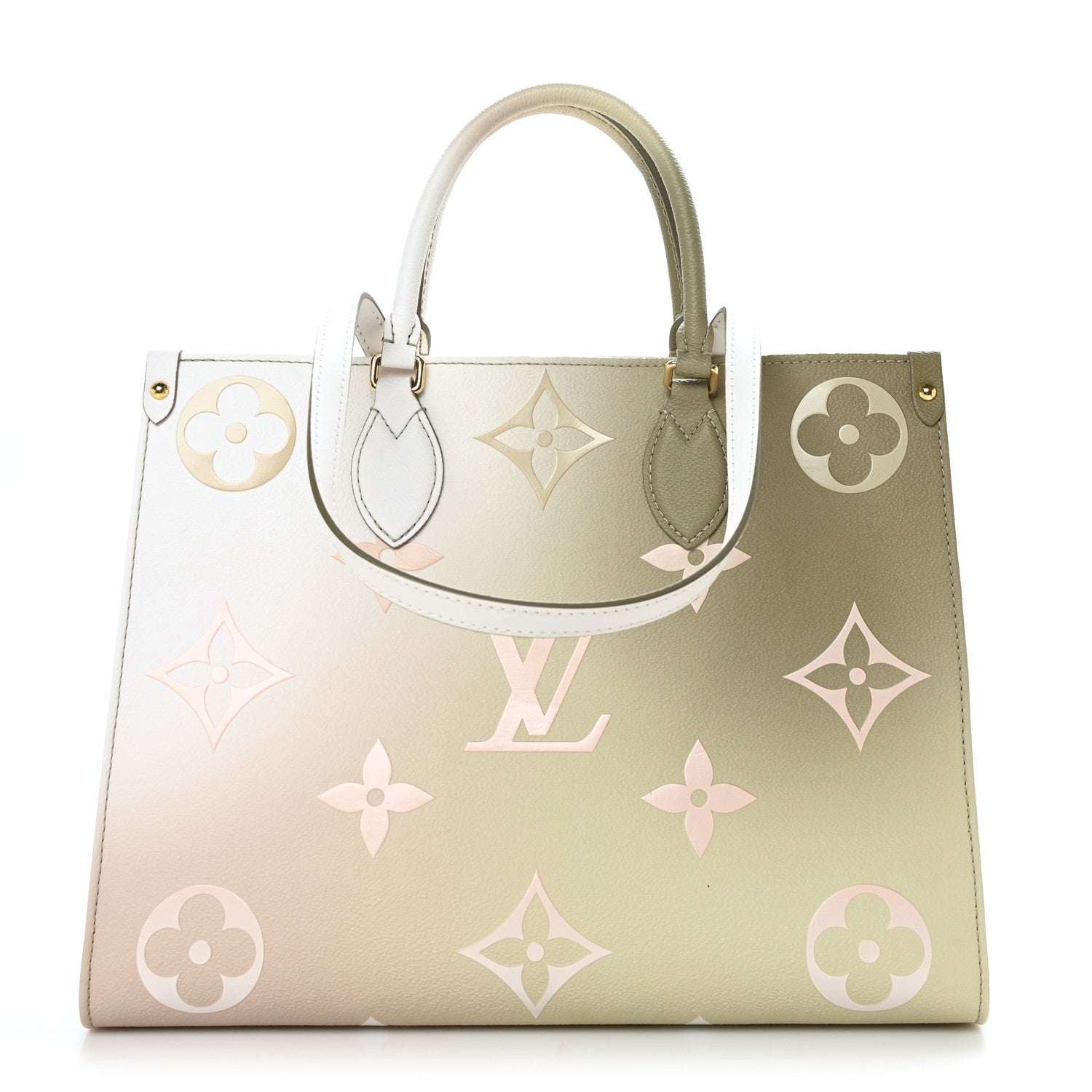 Louis Vuitton Monogram Giant Spring In The City OnTheGo MM Sunset Kaki 1 of 8