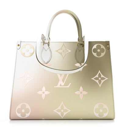 Louis Vuitton Monogram Giant Spring In The City OnTheGo MM Sunset Kaki 1 of 8