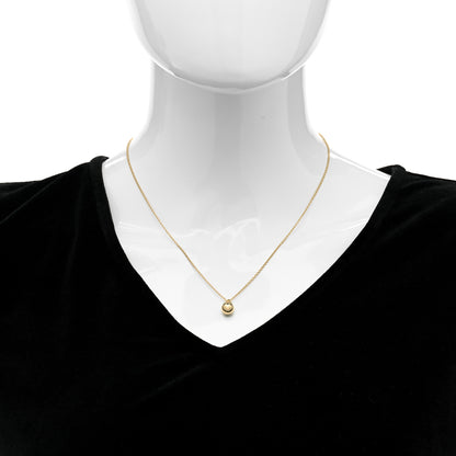 Tiffany 18K Yellow Gold 8mm HardWear Ball Pendant Necklace 2 of 6