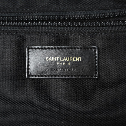 Saint Laurent Canvas Bandana Print Hunting Backpack Red 6 of 12