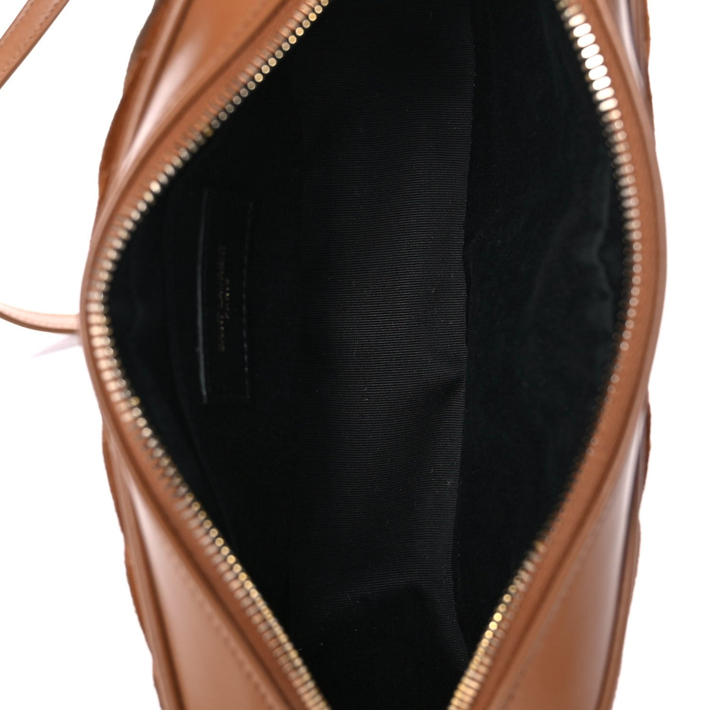 Suede Matelasse Monogram Lou Camera Bag Cinnamon