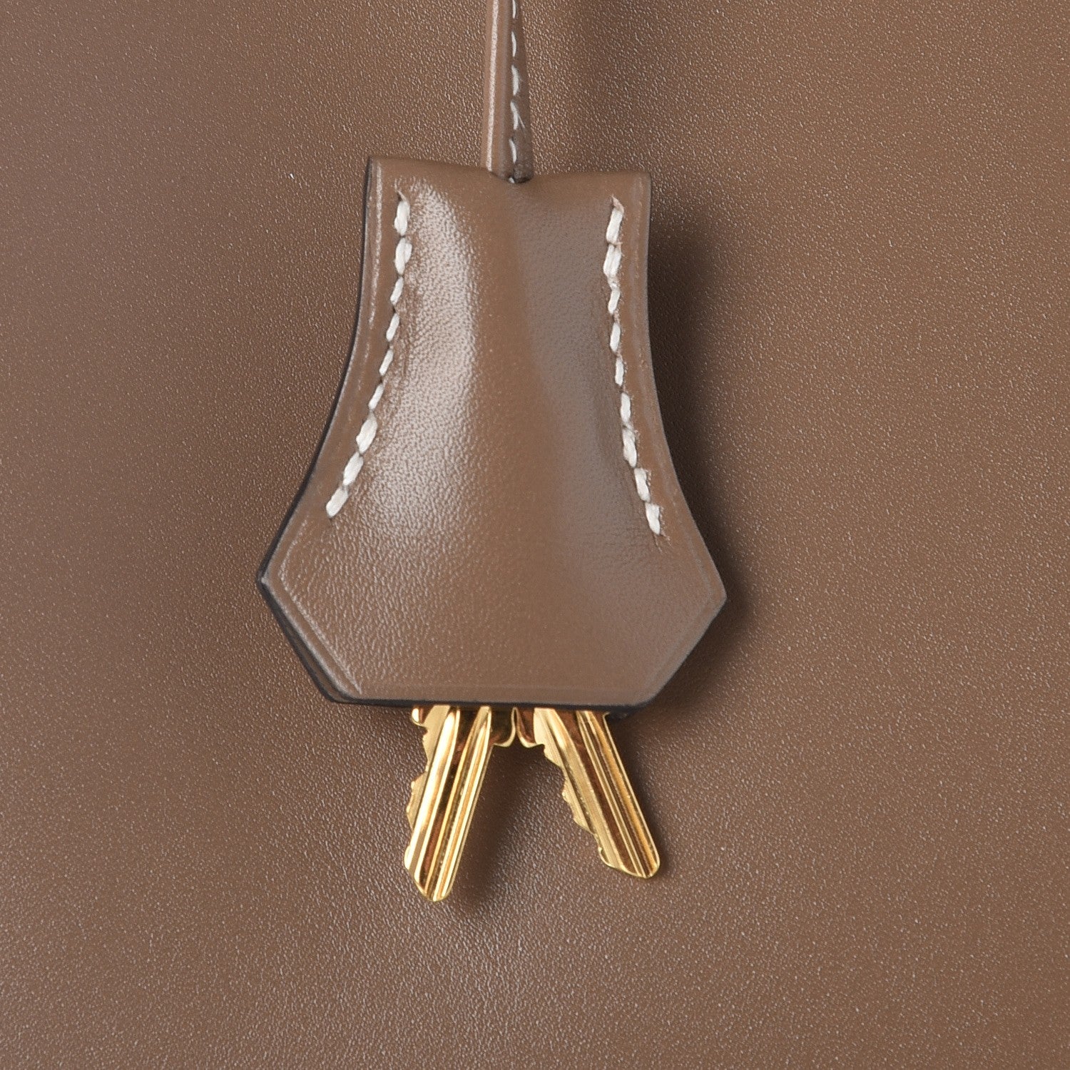 Hermes Tadelakt Kelly Retourne 28 Etoupe 25 of 36