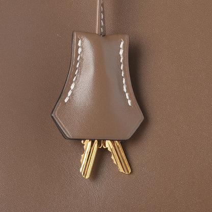 Hermes Tadelakt Kelly Retourne 28 Etoupe 25 of 36