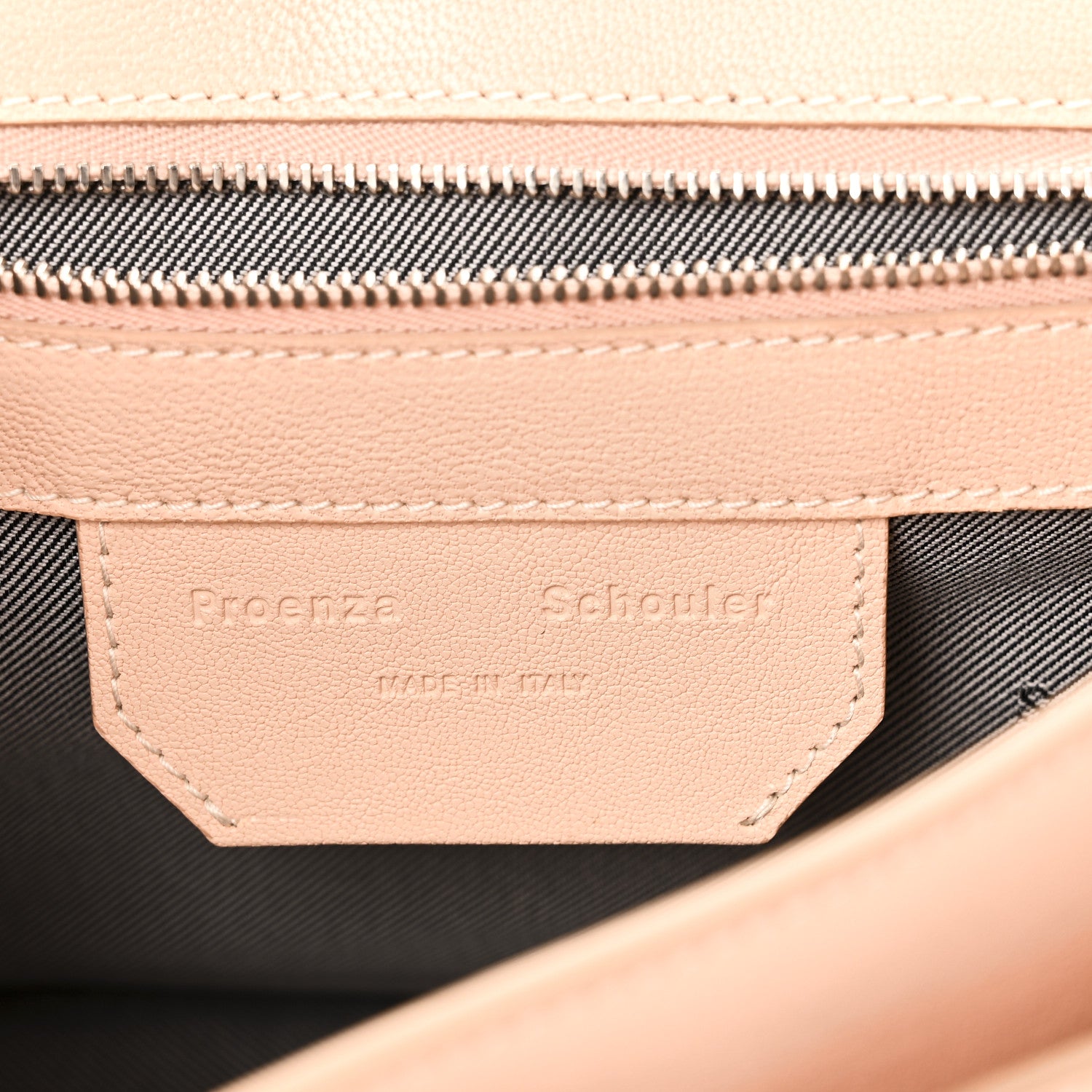 Proenza Schouler Lambskin Tiny PS1 Satchel Peach 1842052