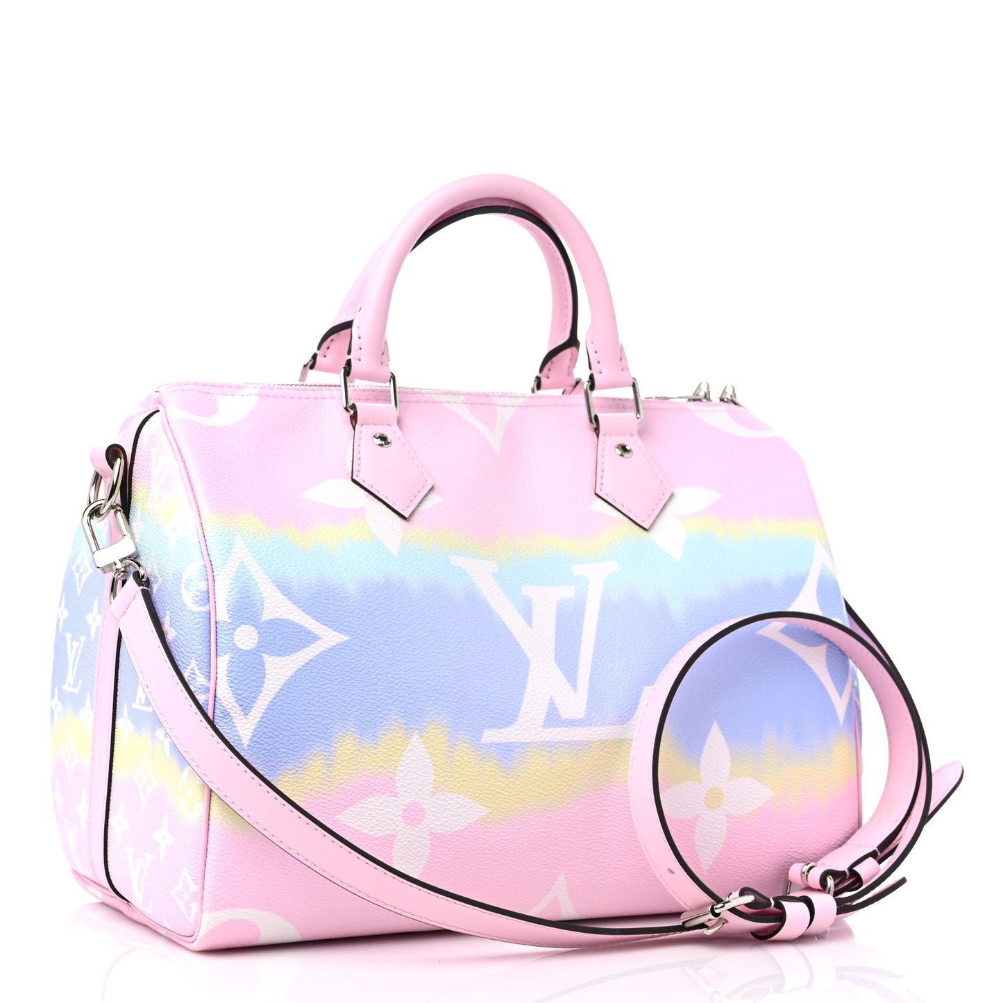 Monogram Escale Speedy Bandouliere 30 Pastel