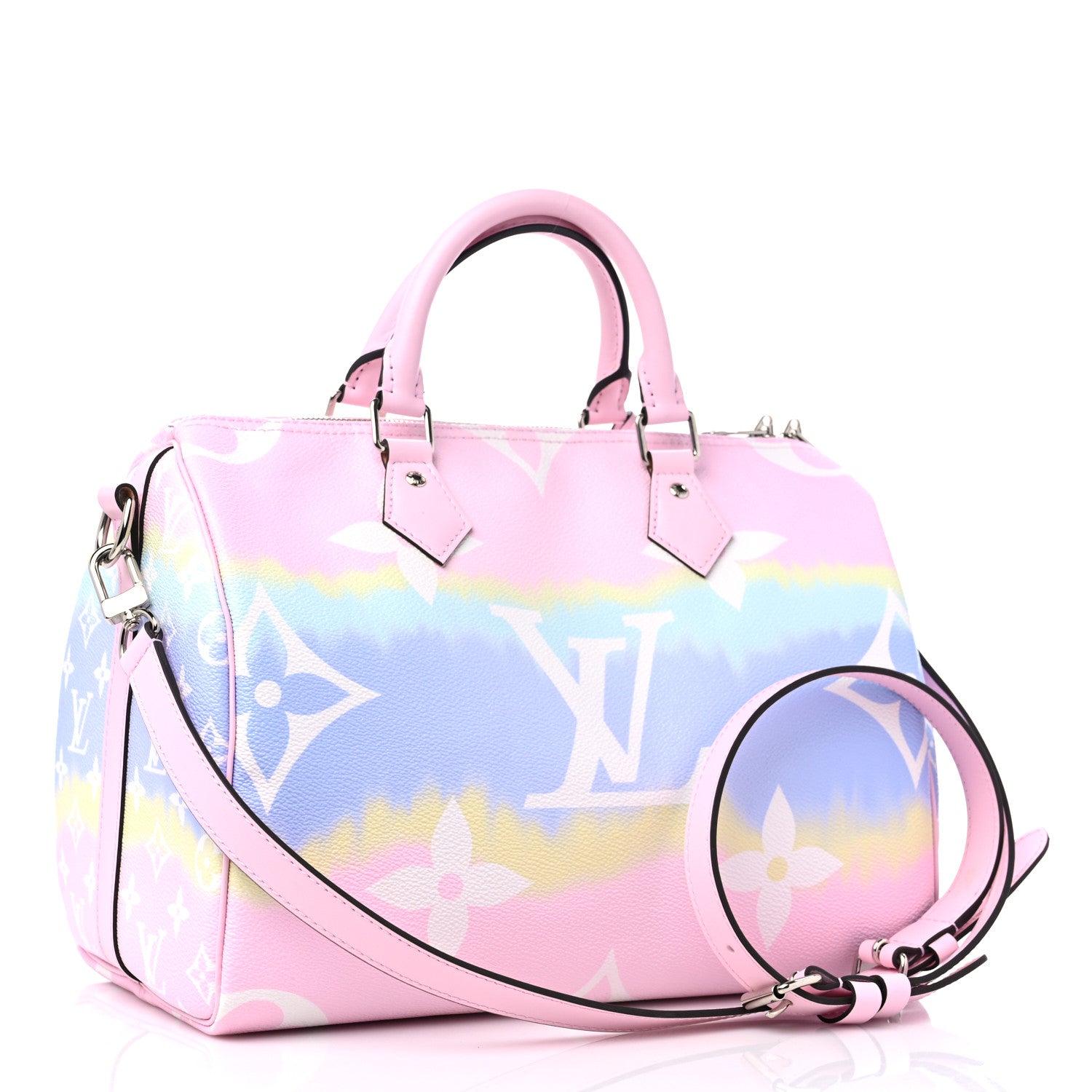 Louis Vuitton Monogram Escale Speedy Bandouliere 30 Pastel 3 of 10