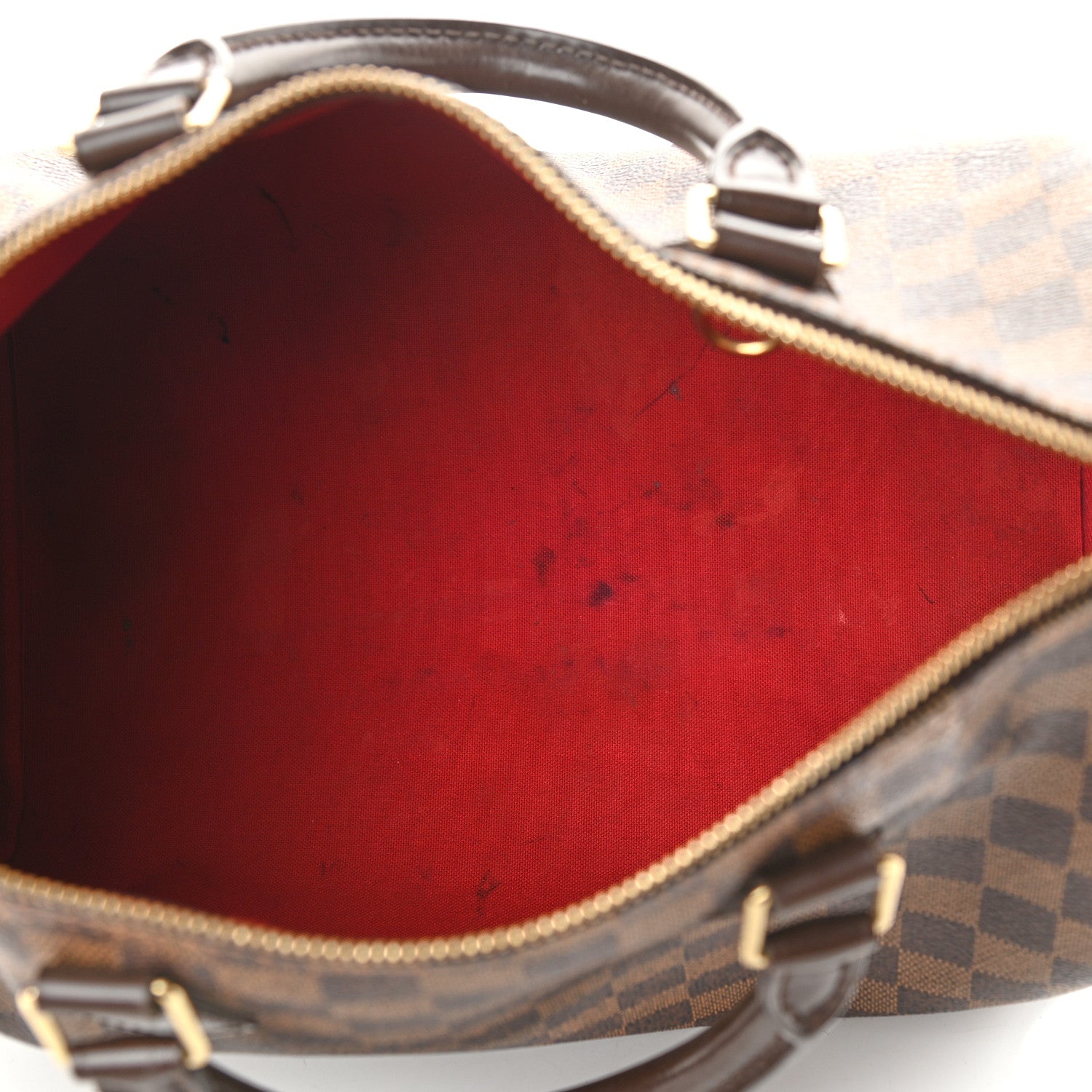 Louis Vuitton Damier Ebene Speedy 30 5 of 10
