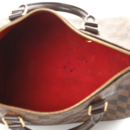 Louis Vuitton Damier Ebene Speedy 30 5 of 10