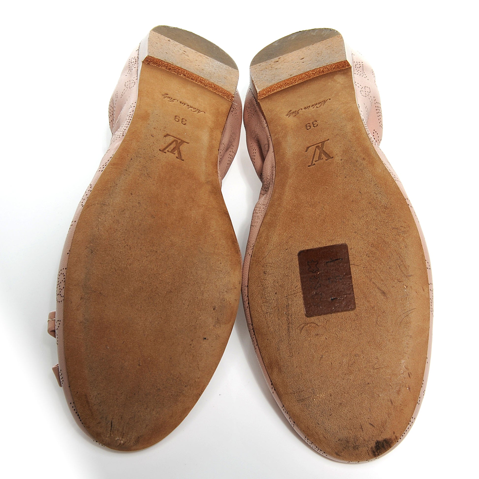 Louis Vuitton Mahina Elba Ballet Flats 39 Nude 4 of 6