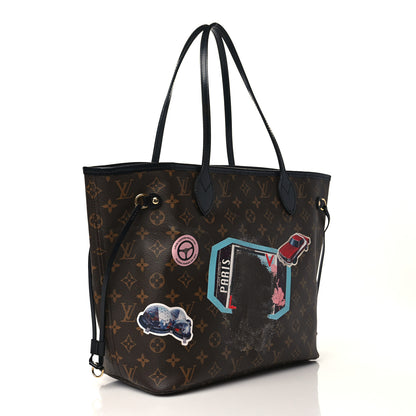 Louis Vuitton Monogram World Tour Neverfull MM 3 of 11
