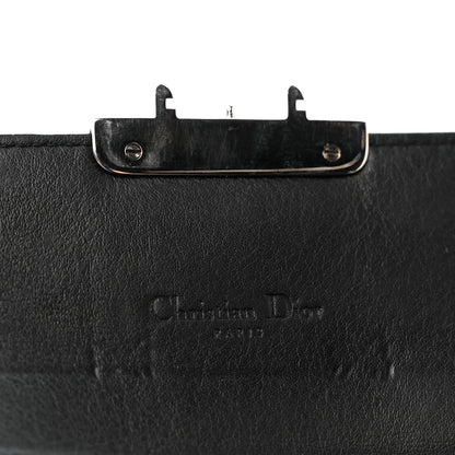 Christian Dior Patent Cannage Miss Dior Chain Wallet Black 6 of 12