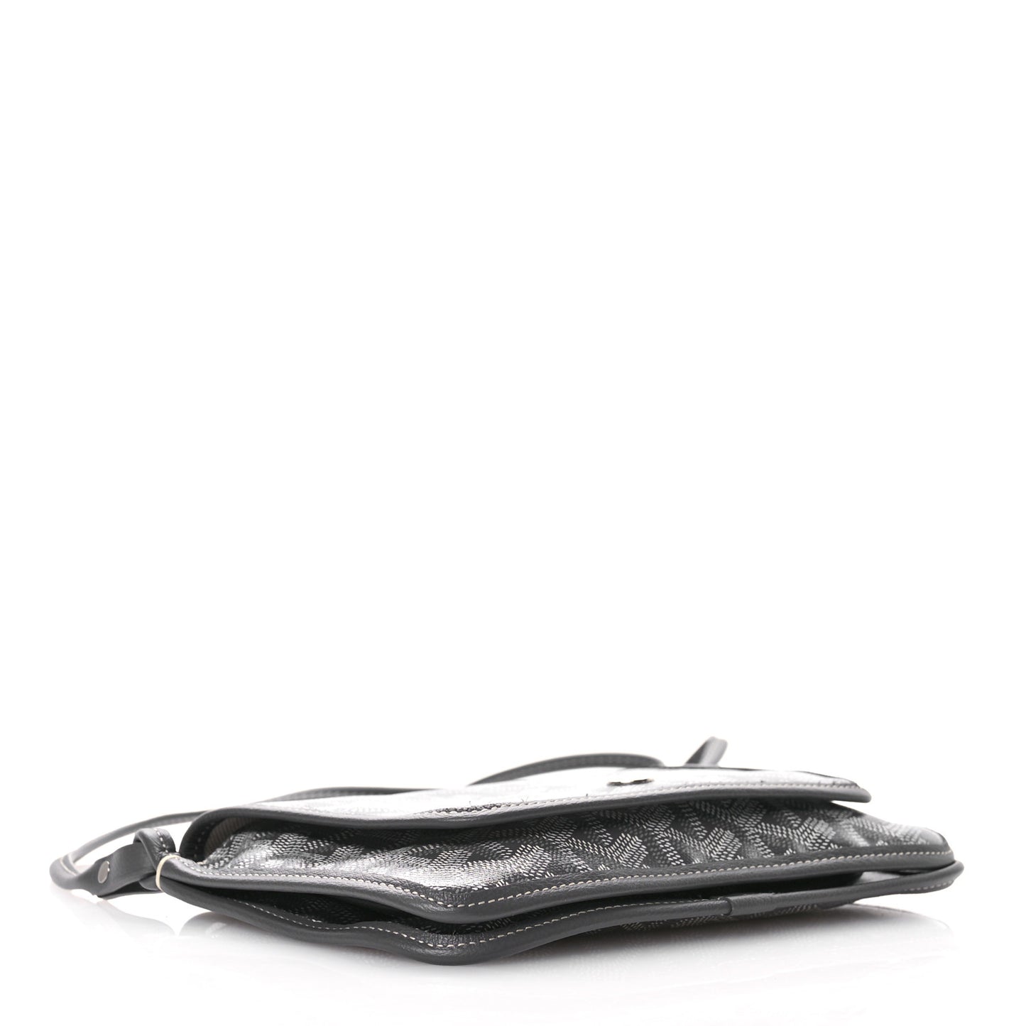 Goyardine Plumet Wallet Clutch Grey