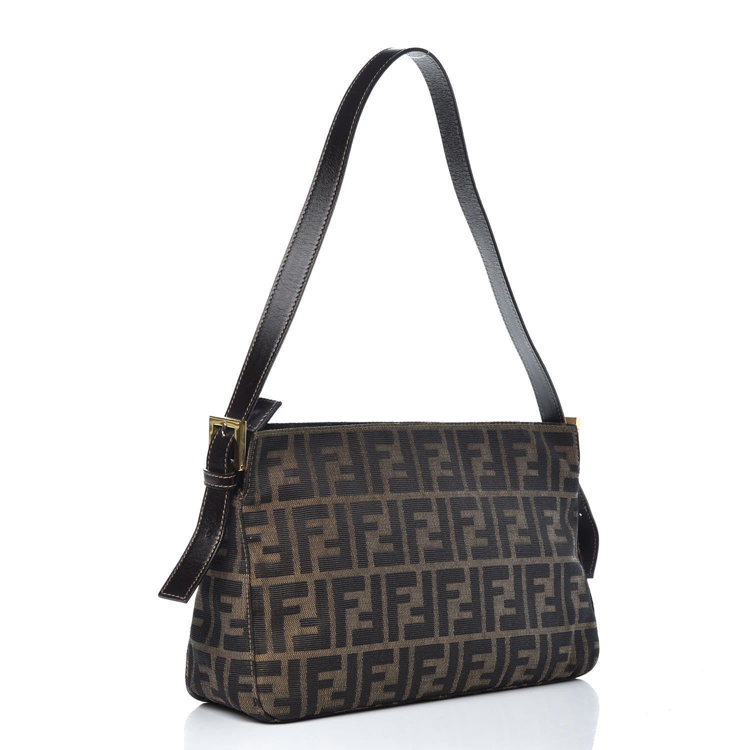 Fendi Zucca Shoulder Bag Tobacco 3 of 7