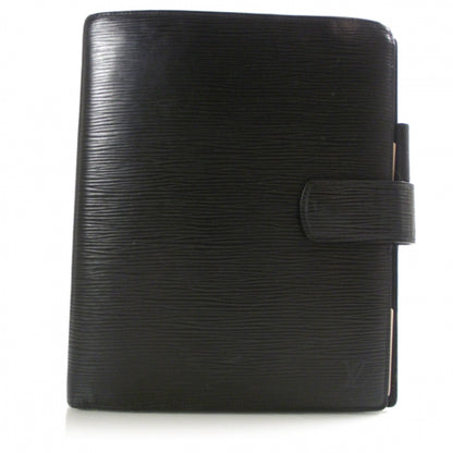 Louis Vuitton Epi Agenda Large Ring Agenda Noir 1 of 10