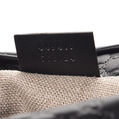 Gucci Microguccissima Mini Bree Messenger Bag Black 7 of 7