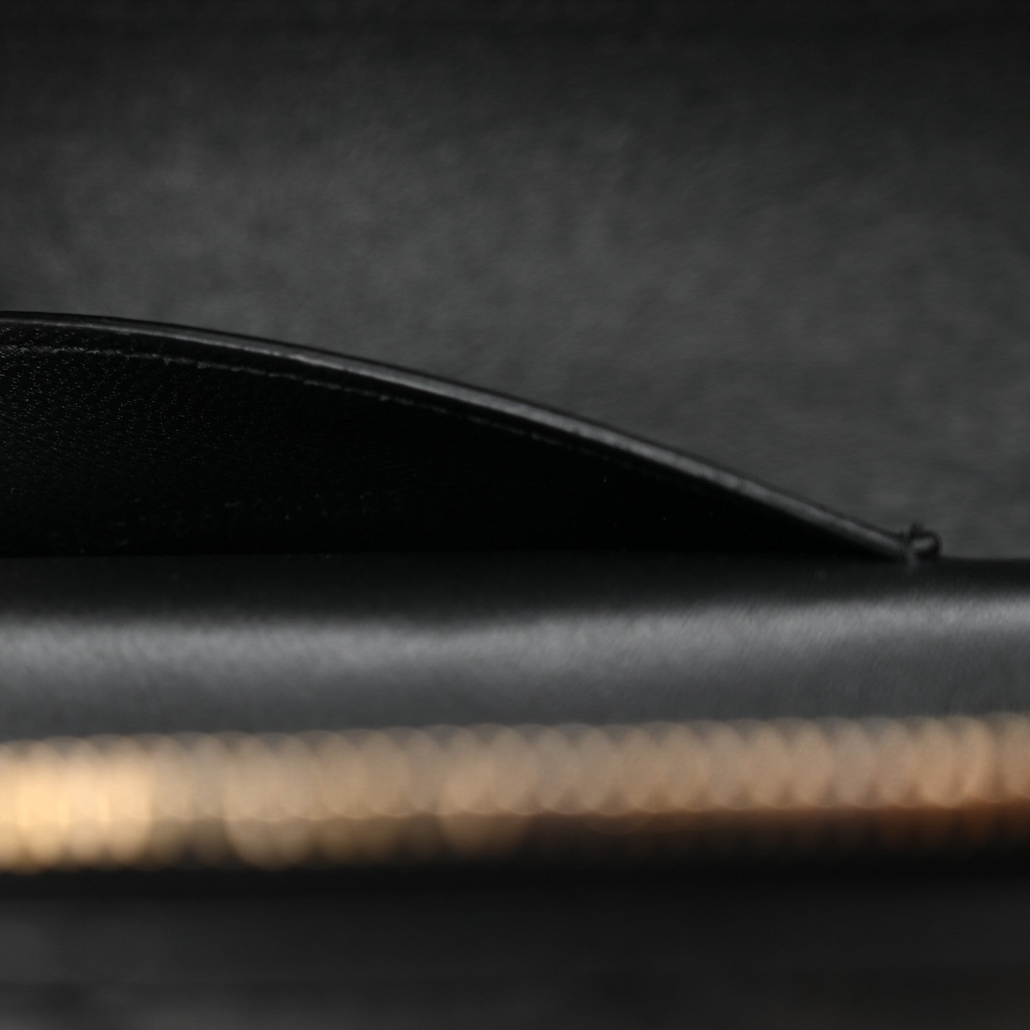 Saint Laurent Lambskin Quilted Mini Gaby Vanity Case Black 7 of 11
