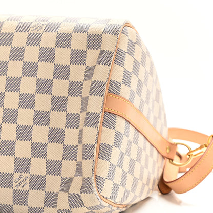 Louis Vuitton Damier Azur Speedy Bandouliere 35 10 of 14