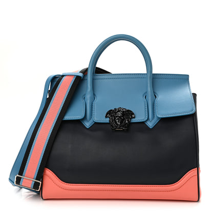 Versace Calfskin Large Palazzo Empire Bag Multicolor 1 of 15