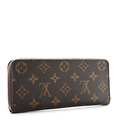 Louis Vuitton Monogram Clemence Wallet Fuchsia 3 of 8