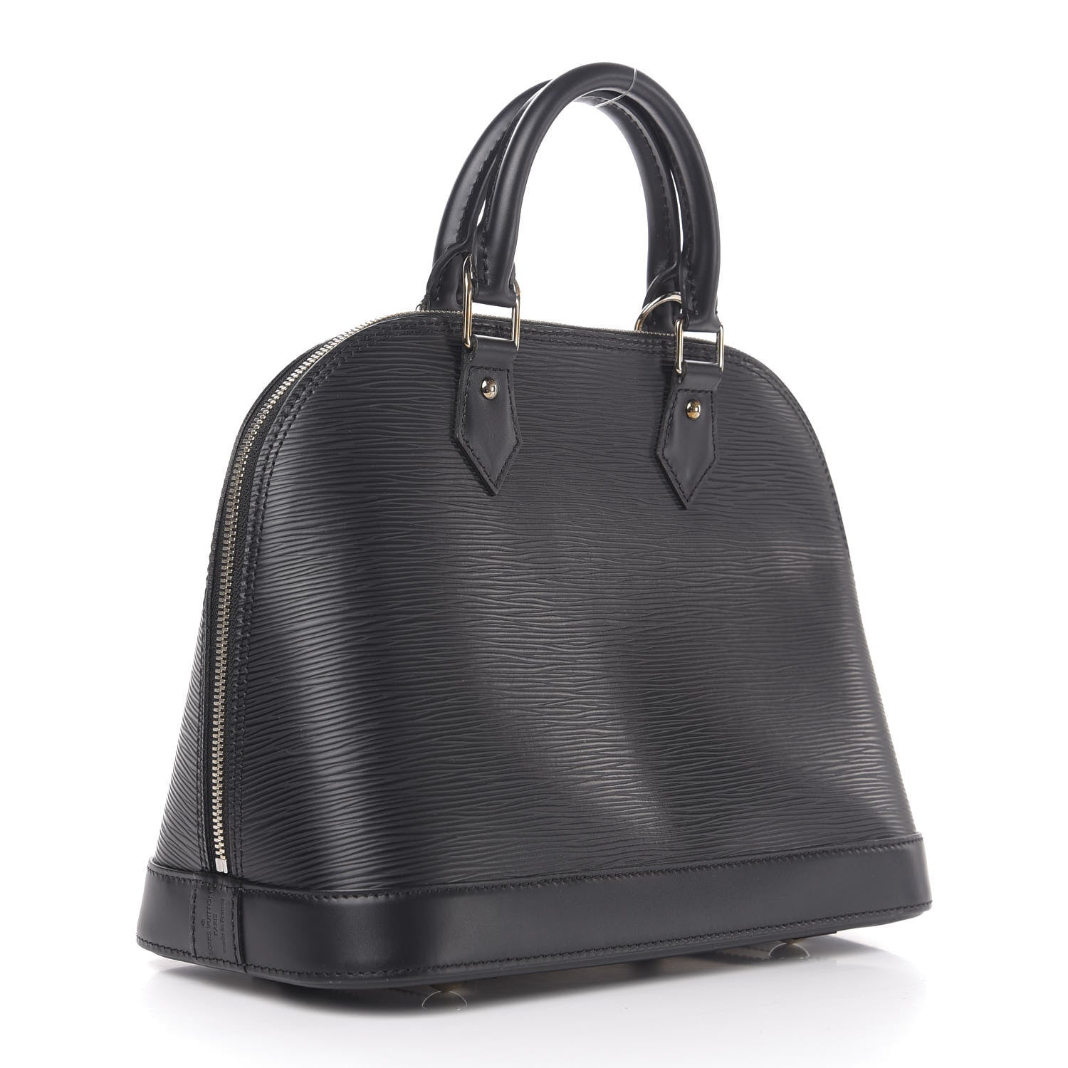 Louis Vuitton Epi Alma PM Black 3 of 9
