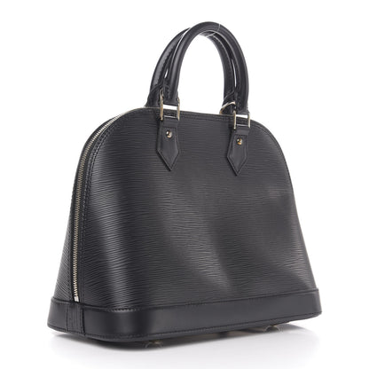 Louis Vuitton Epi Alma PM Black 3 of 9