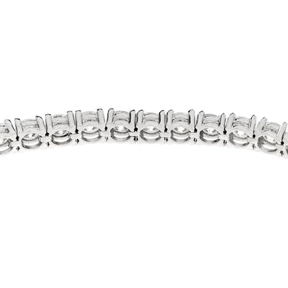 Parker & West by FASHIONPHILE Platinum Diamond 12.09ct Tennis Bracelet 6 of 6
