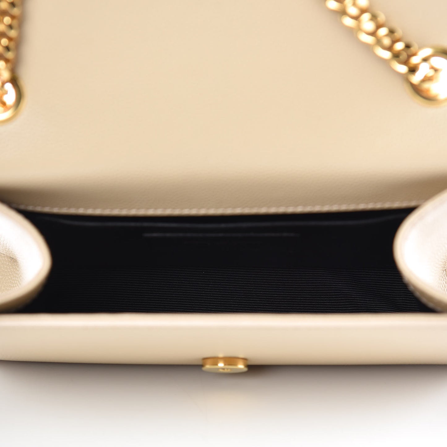 Grain De Poudre Small Monogram Kate Satchel Nude Powder