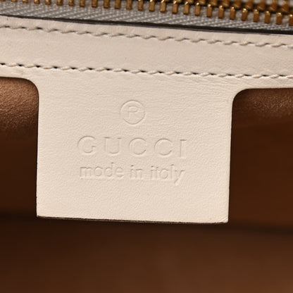 Gucci Calfskin Small Sylvie Shoulder Bag Off White 6 of 13