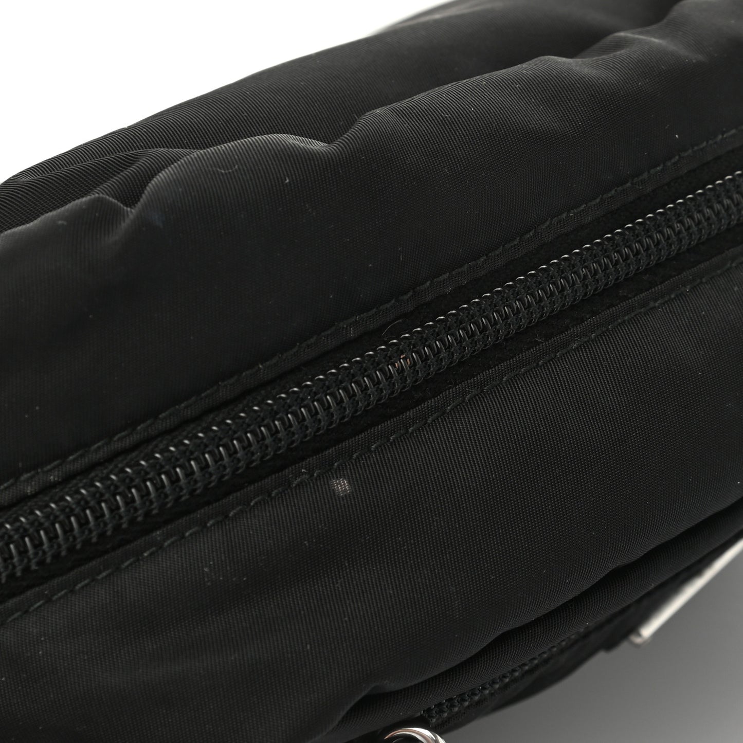 Nylon Cosmetic Pouch Black