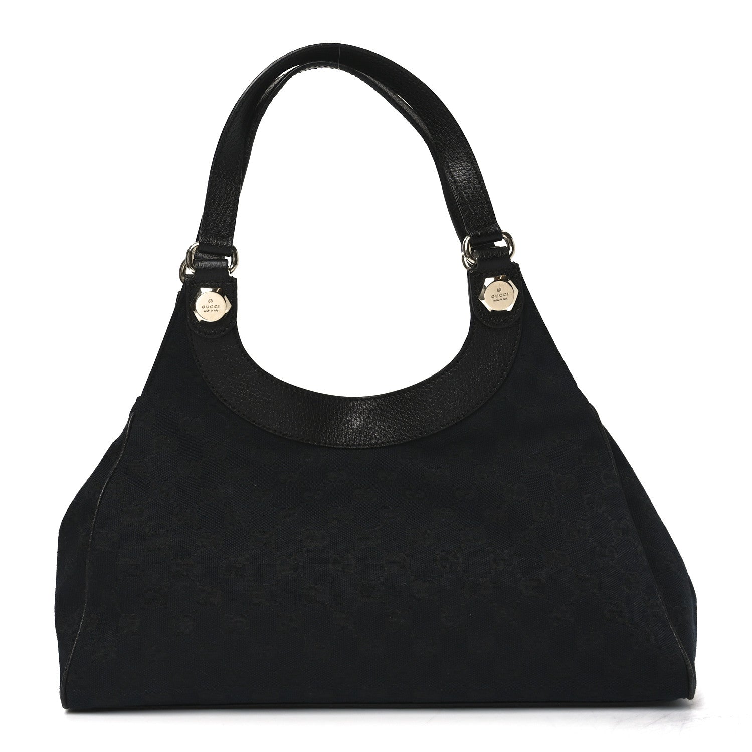 Gucci Monogram Medium Charmy Shoulder Bag Black 1 of 10
