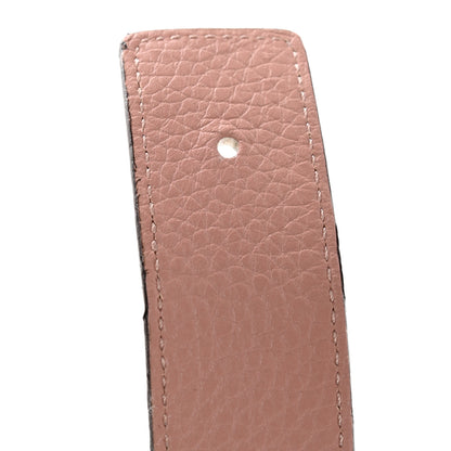 Louis Vuitton Taurillon Calfskin Monogram 30mm LV Initiales Reversible Belt 90 36 Rose Ballerine Ivory 8 of 9