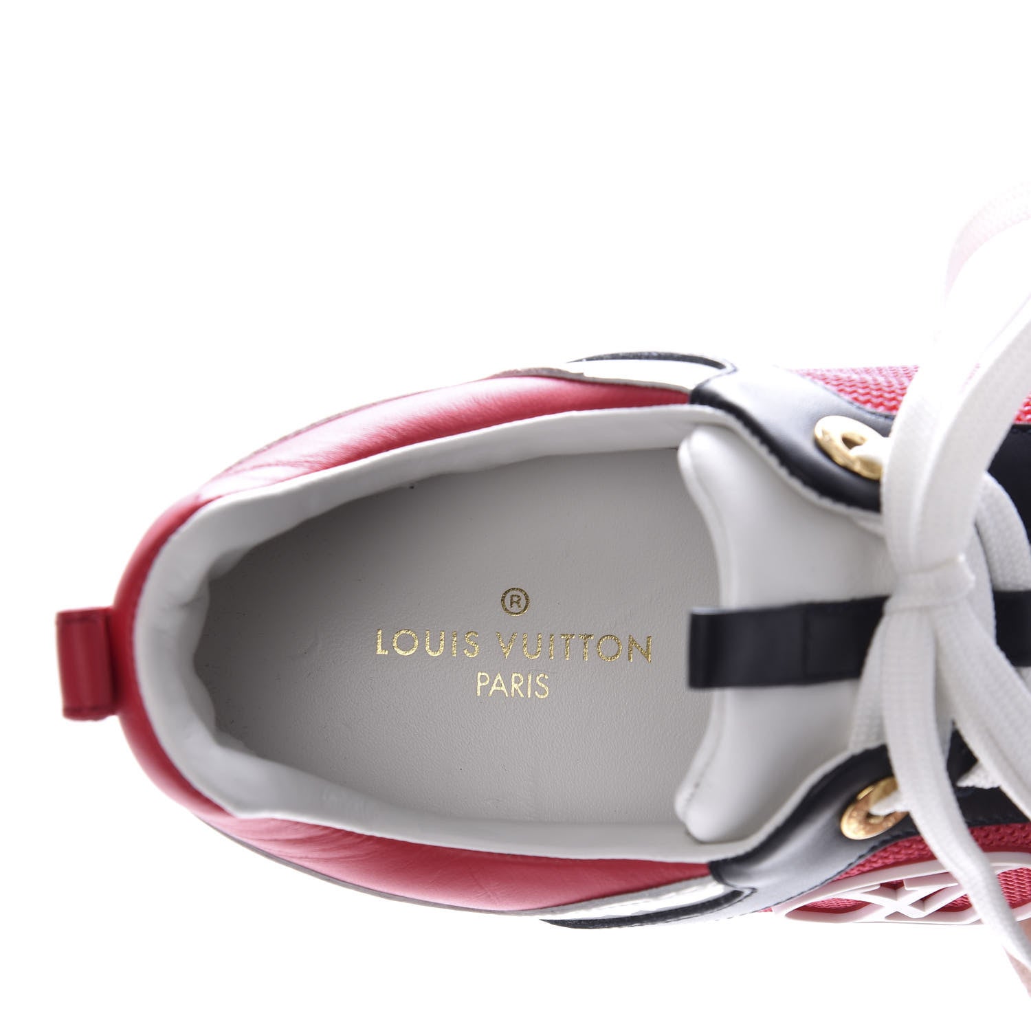 Louis Vuitton Calfskin Run Away Sneakers 36 Framboise Pink 7 of 9
