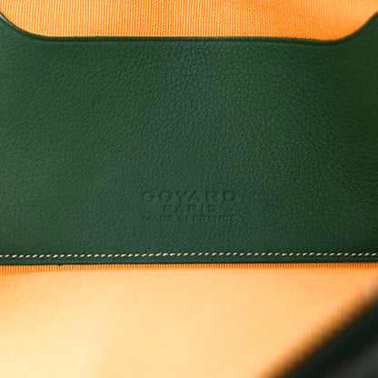 Goyard Goyardine Senat Pochette MM Green 5 of 7