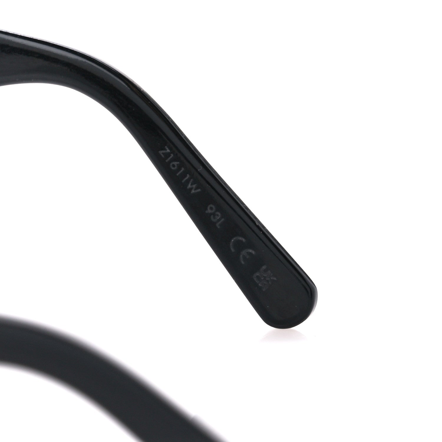 Louis Vuitton Acetate LV Empreinte Square Sunglasses Z1611E Black 8 of 10