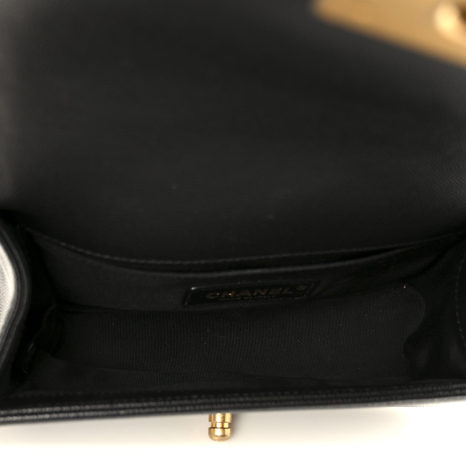 Chanel Caviar Quilted Small Boy Flap Black 5 of 10