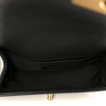 Chanel Caviar Quilted Small Boy Flap Black 5 of 10