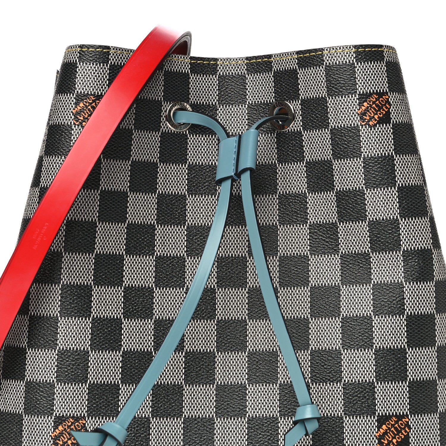 Louis Vuitton Damier Neonoe Black White 7 of 10