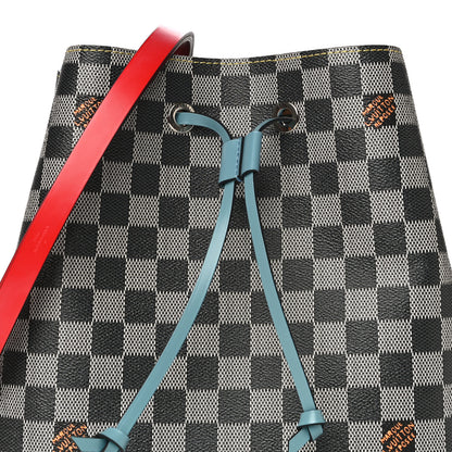 Louis Vuitton Damier Neonoe Black White 7 of 10