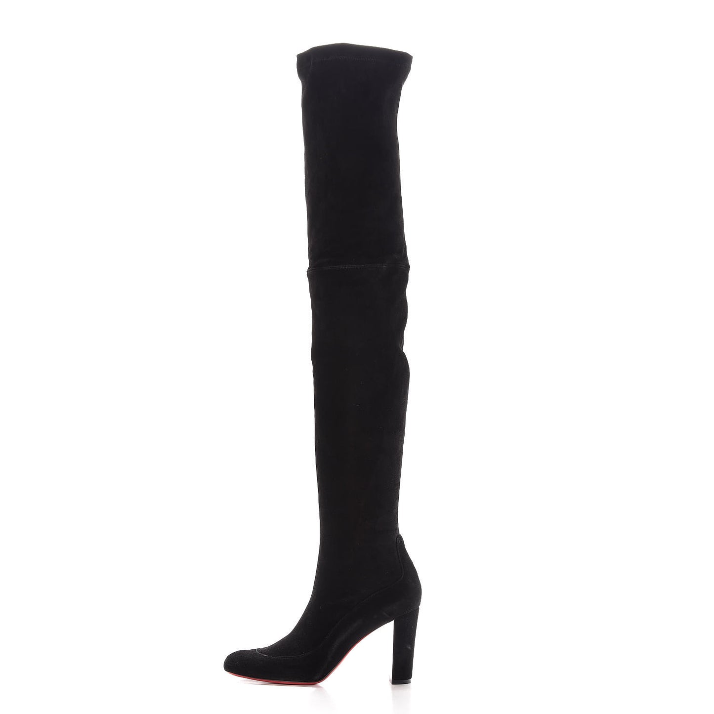 Veau Velours Stretch Gena 85 Over The Knee Boots 39 Black