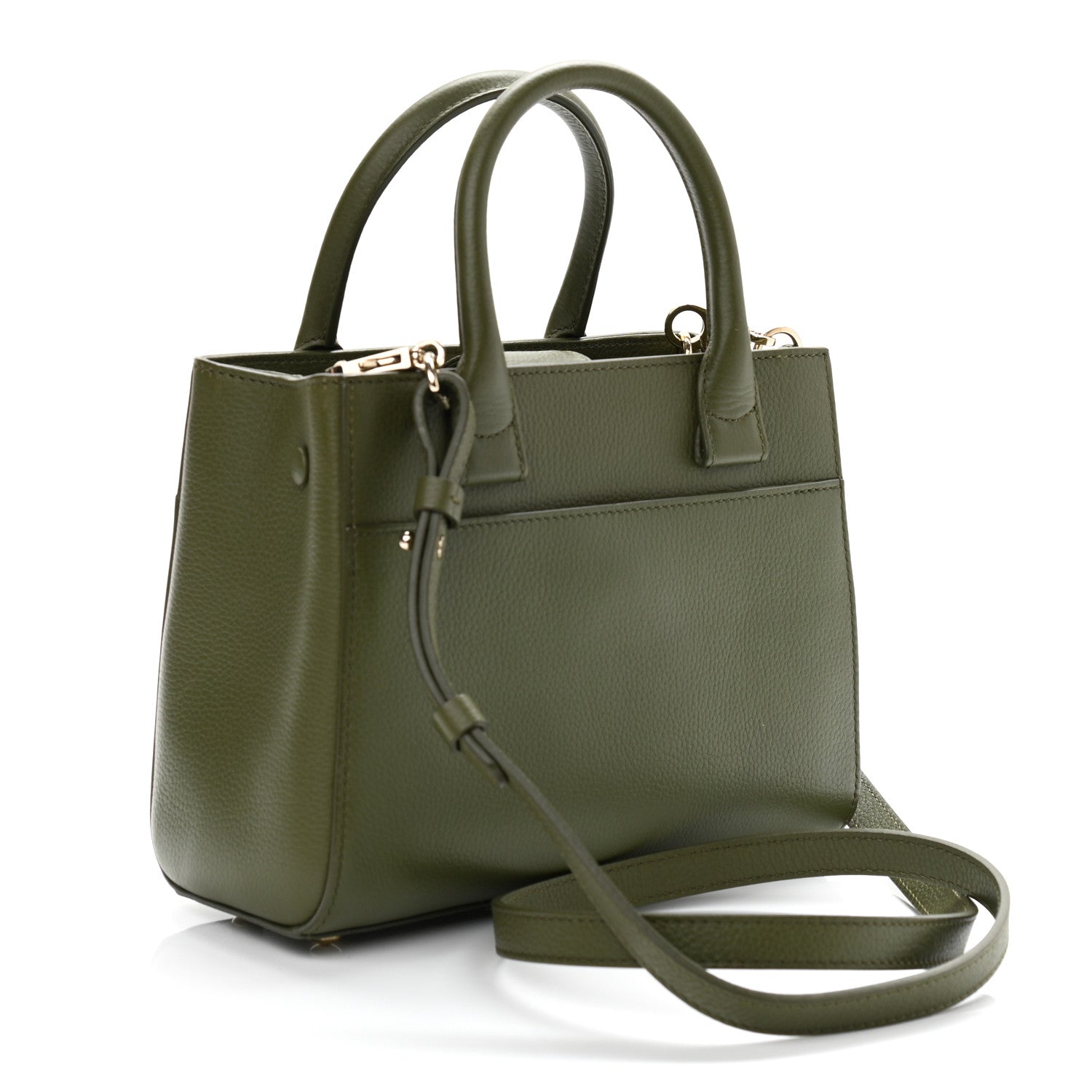 Chanel Grained Calfskin Mini Neo Executive Shopper Tote Khaki 2 of 10