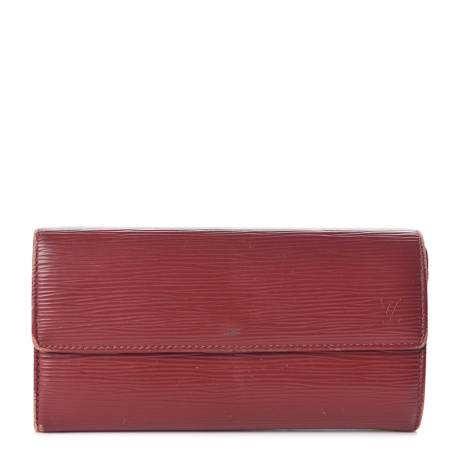 Louis Vuitton Epi Sarah Wallet Rubis 1 of 14