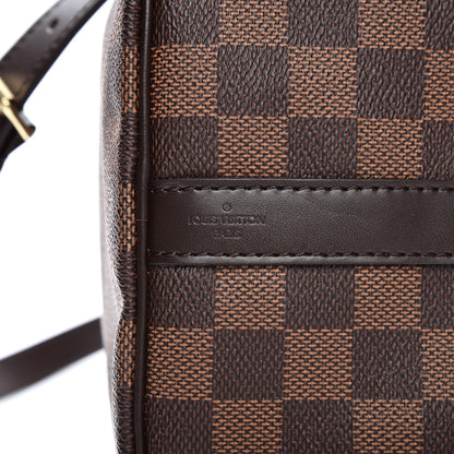 Louis Vuitton Damier Ebene Speedy Bandouliere 25 7 of 8