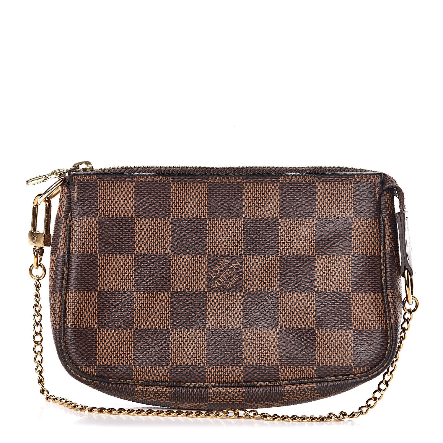 Louis Vuitton Damier Ebene Mini Pochette Accessories 1 of 8
