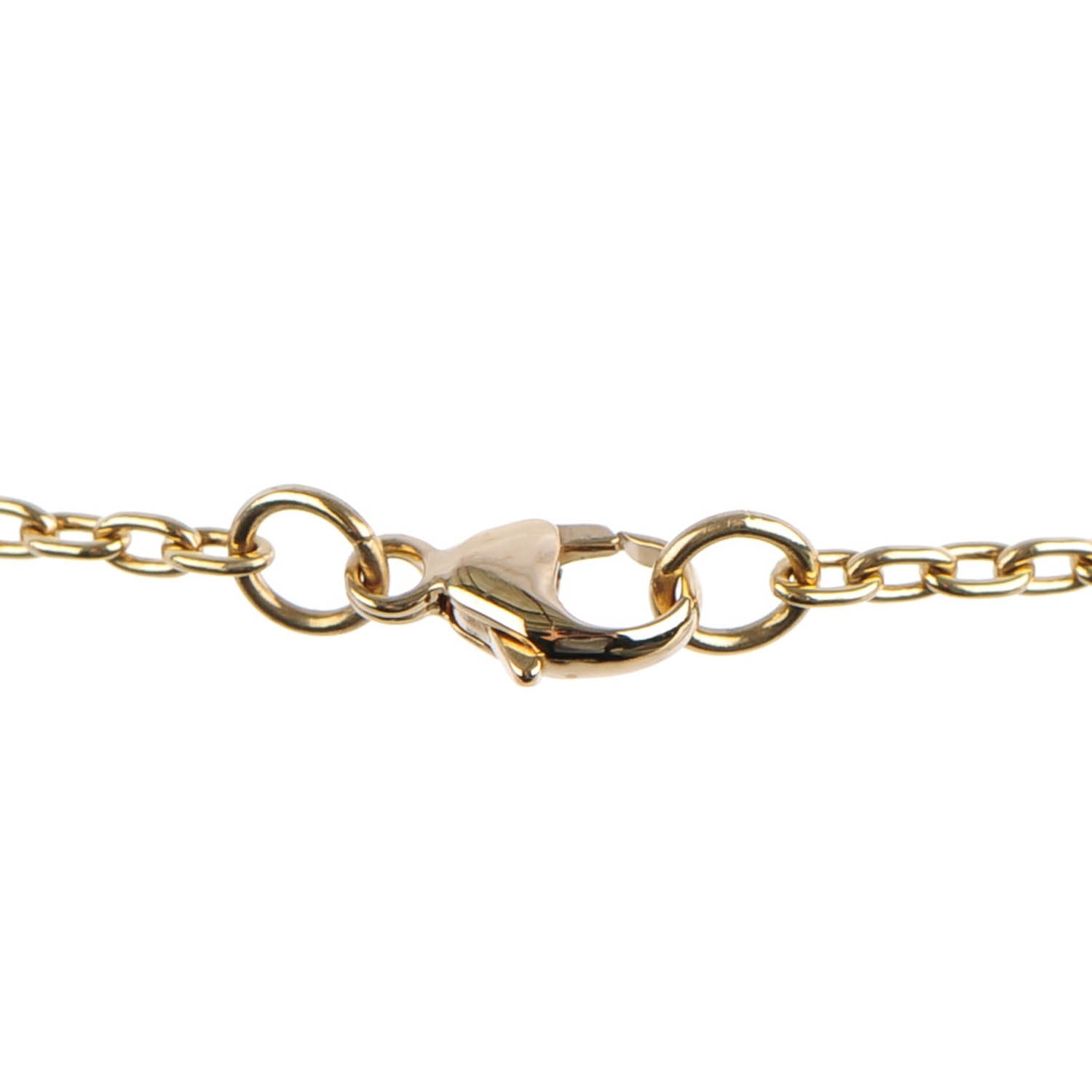 Tiffany 18K Yellow Gold Heart Lock Pendant Necklace 4 of 5