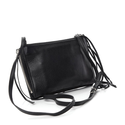 Balenciaga Veau Papier Triple XS Zip Around Crossbody Black 3 of 10