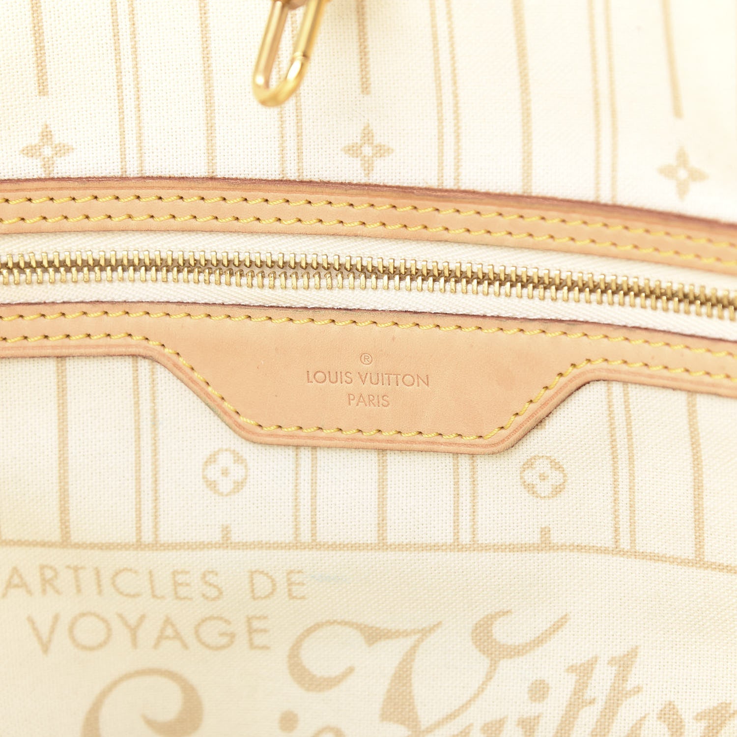 Louis Vuitton Damier Azur Neverfull GM 6 of 16