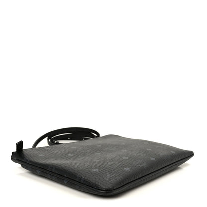 MCM Visetos Medium Crossbody Pouch Black 5 of 11